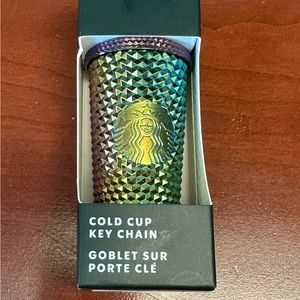 Fall Starbucks tumbler keychain